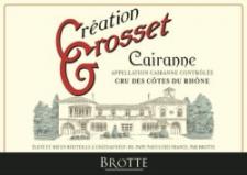 Maison Brotte - Creation Grosset Cairanne 2020 (750)