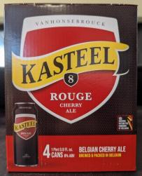 Kasteel Brouwerij Vanhonsebrouck - Kasteel 8 Rouge Cherry (4 pack 16.9oz cans) (4 pack 16.9oz cans)