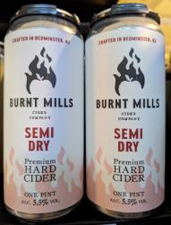 Burnt Mills Cider Co. - Semi-Dry (4 pack 16oz cans) (4 pack 16oz cans)