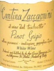 Cantina Zaccagnini - Pinot Grigio NV (750ml) (750ml)