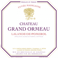 Chteau Grand Ormeau - Lalande-de-Pomerol 2015 (750ml) (750ml)