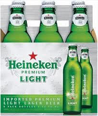 Heineken - Premium Light (6 pack 12oz bottles) (6 pack 12oz bottles)