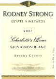 Rodney Strong - Sauvignon Blanc Charlottes Home Sonoma County 2022