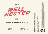 Catch & Release Wines - Well Rested Pinot Noir 2020 (750)