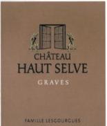 Chateau Haut-Selve - Graves Rouge 2019